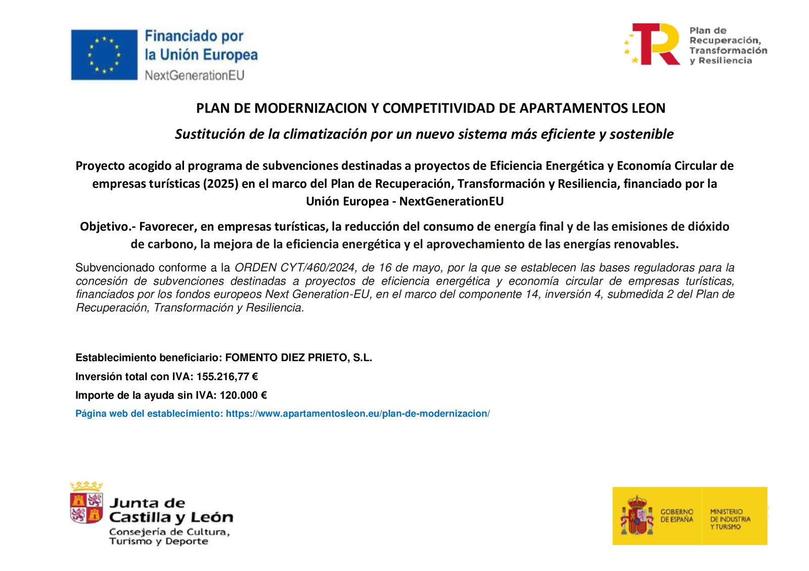 Carte subvenciónfondos europeos